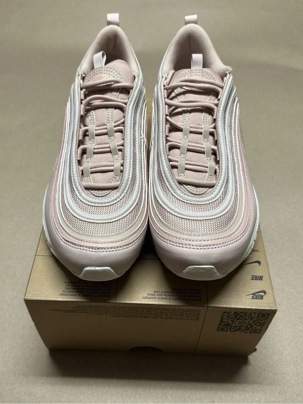 Nike Air Max 97 Pink Oxford Women’s size 12 Running Shoes NEW!